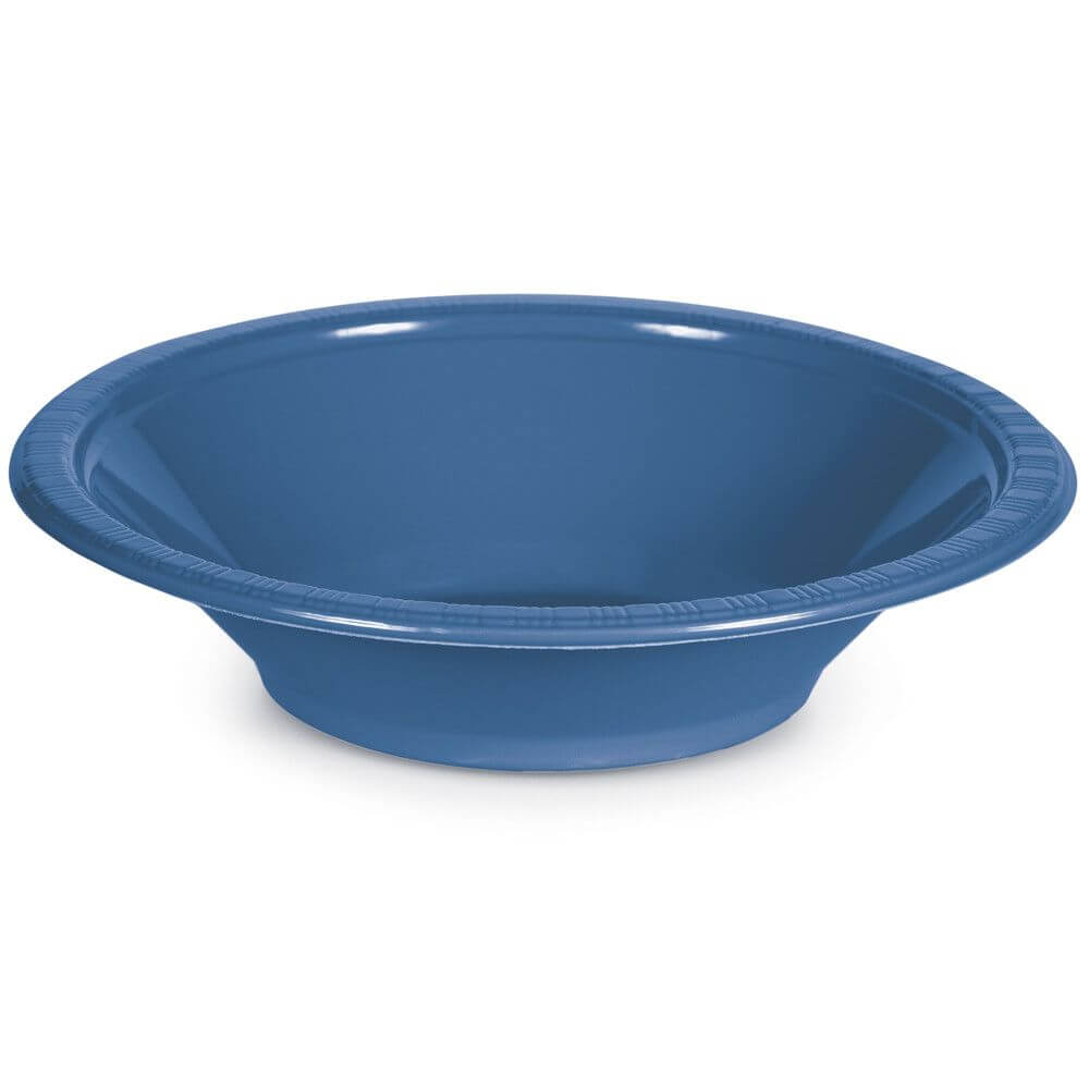 Plastic Bowl 12oz, True Blue 