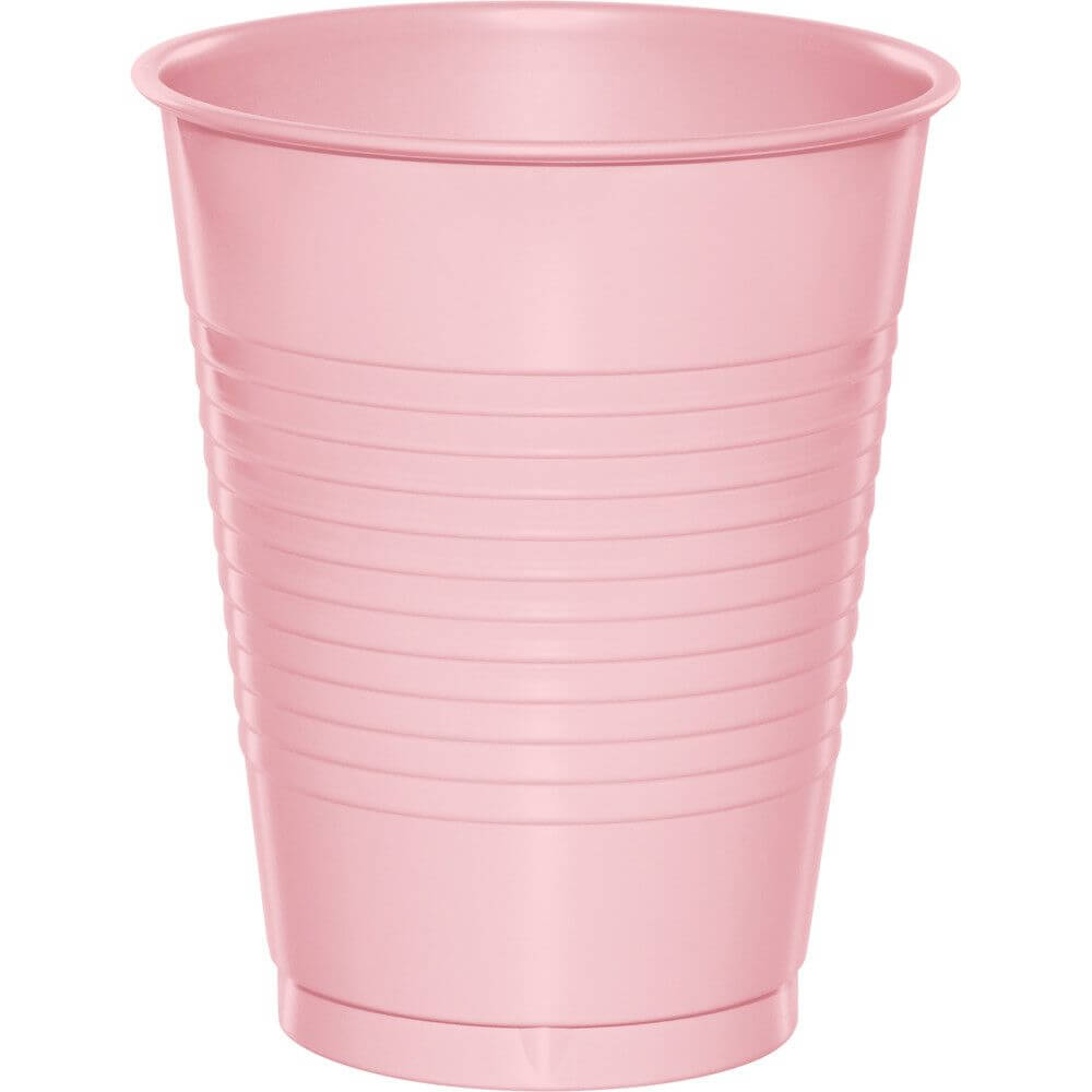 Plastic Cups 16oz, 20ct, Classic Pink 