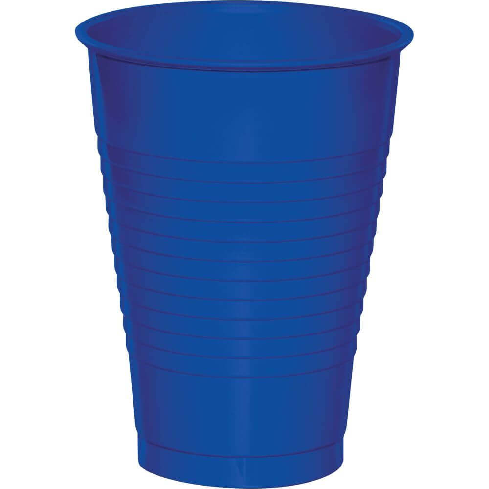 Plastic Cups 12oz, 20ct, Cobalt 