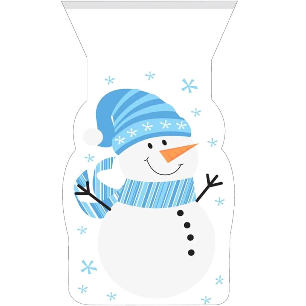 Snowman Cellophane Bag 