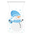 Snowman Cellophane Bag