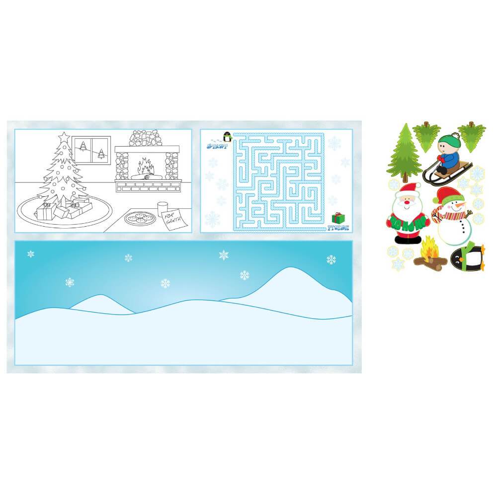 Christmas Placemats 12/8 with Christmas Stick 