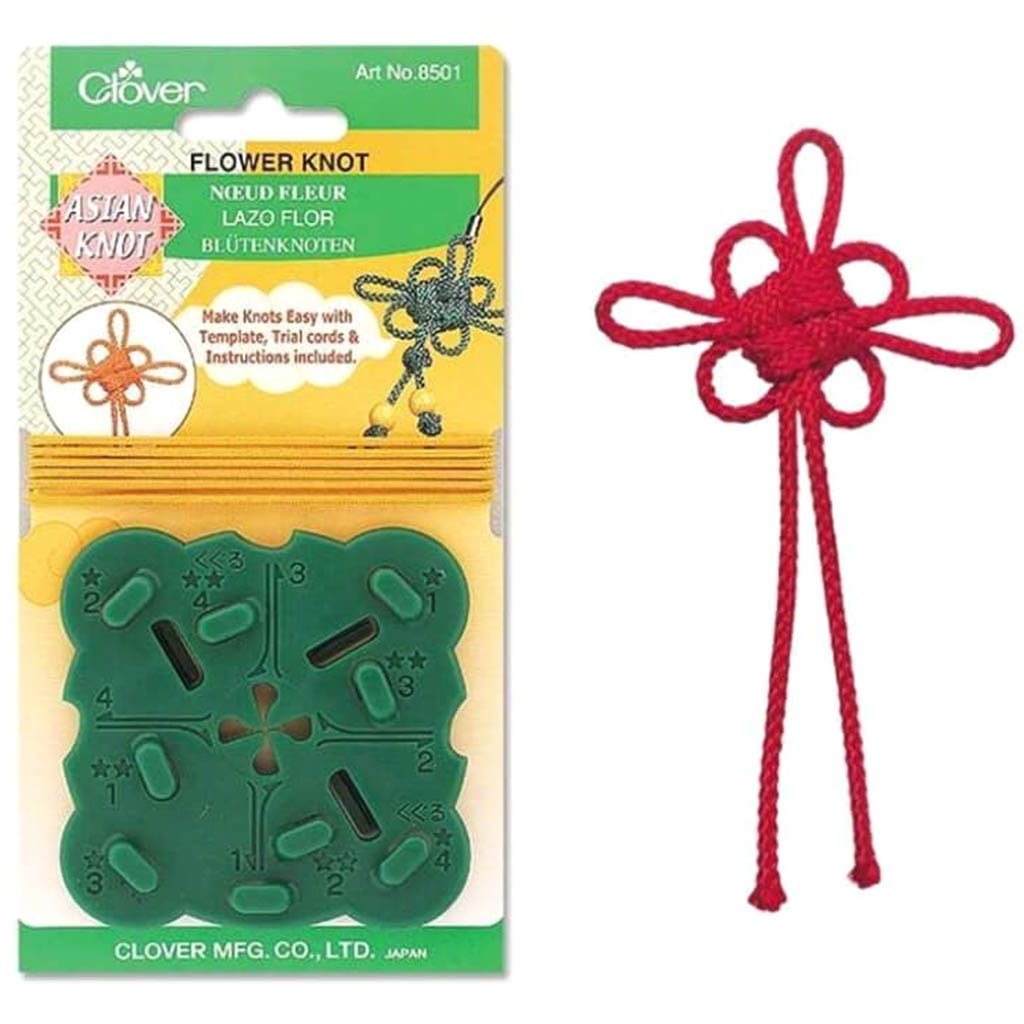 Asian Knot Template Flower 