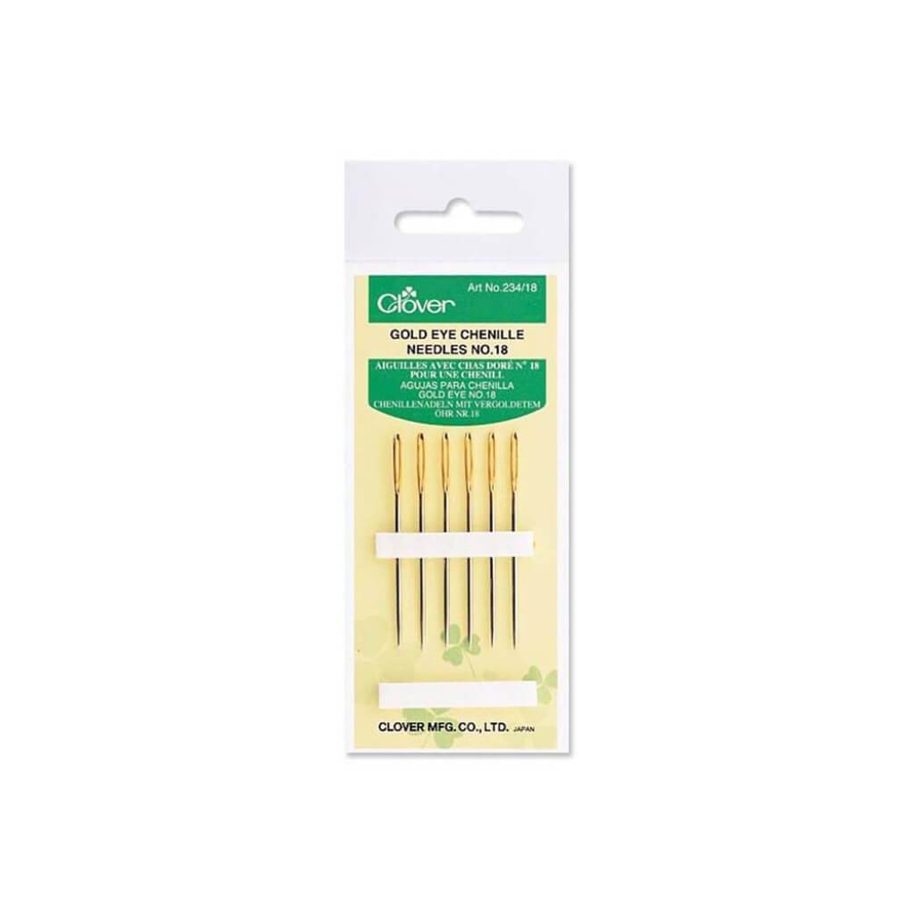 Gold Eye Chenille Needles No.18 