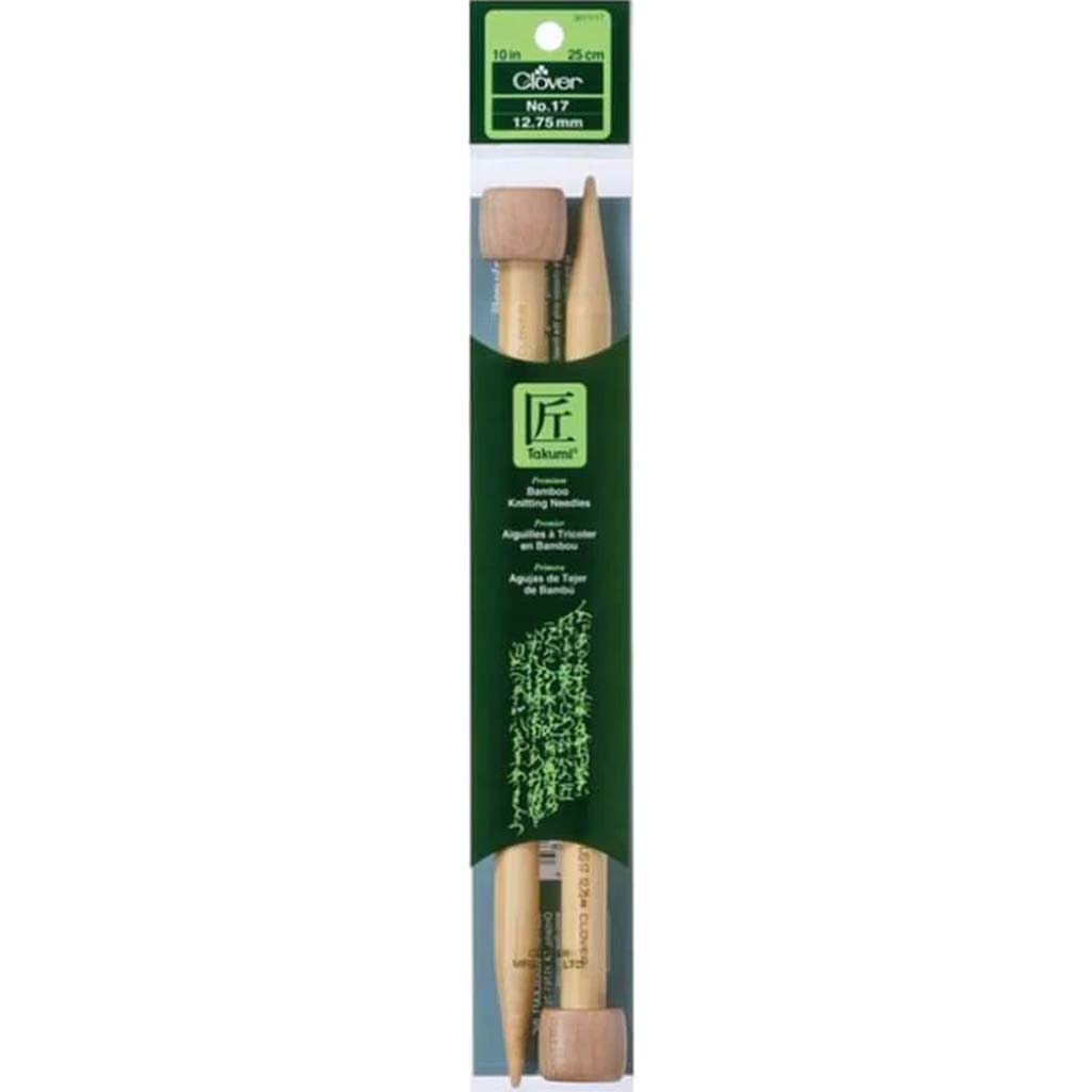 Takumi Bamboo Knitting Needle Single Point 10in 