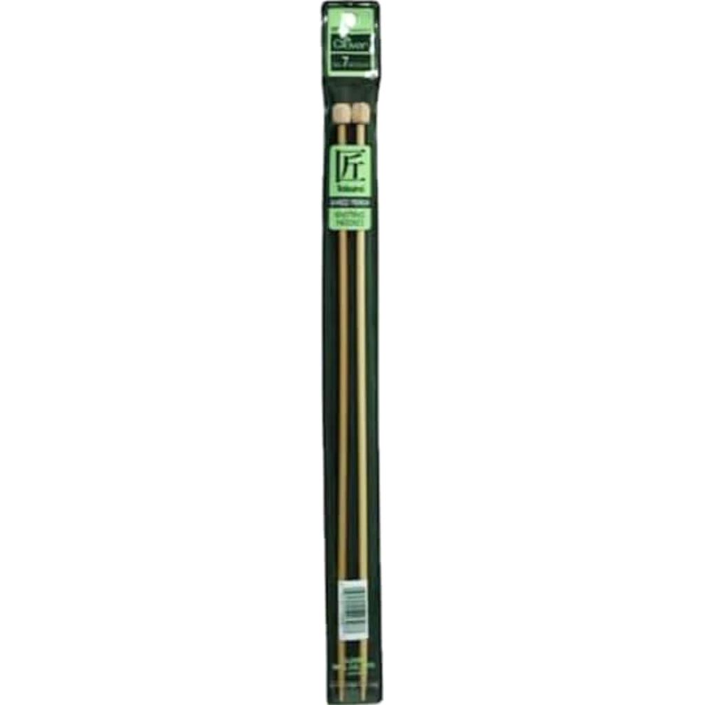 Clover Bamboo Knitting Needle 13 Inches Size 7 