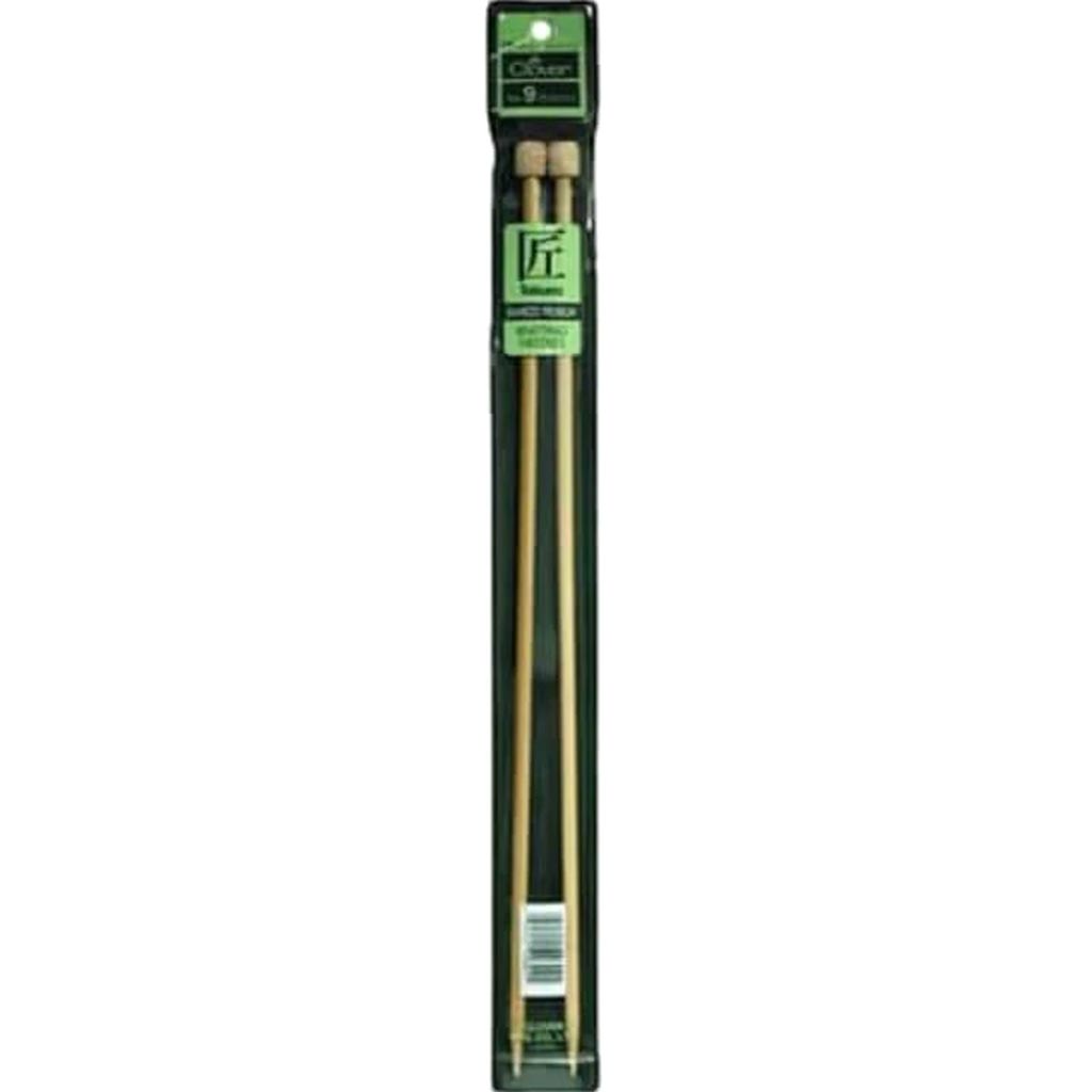 Clover Bamboo Knitting Needle 13 Inches Size 9 