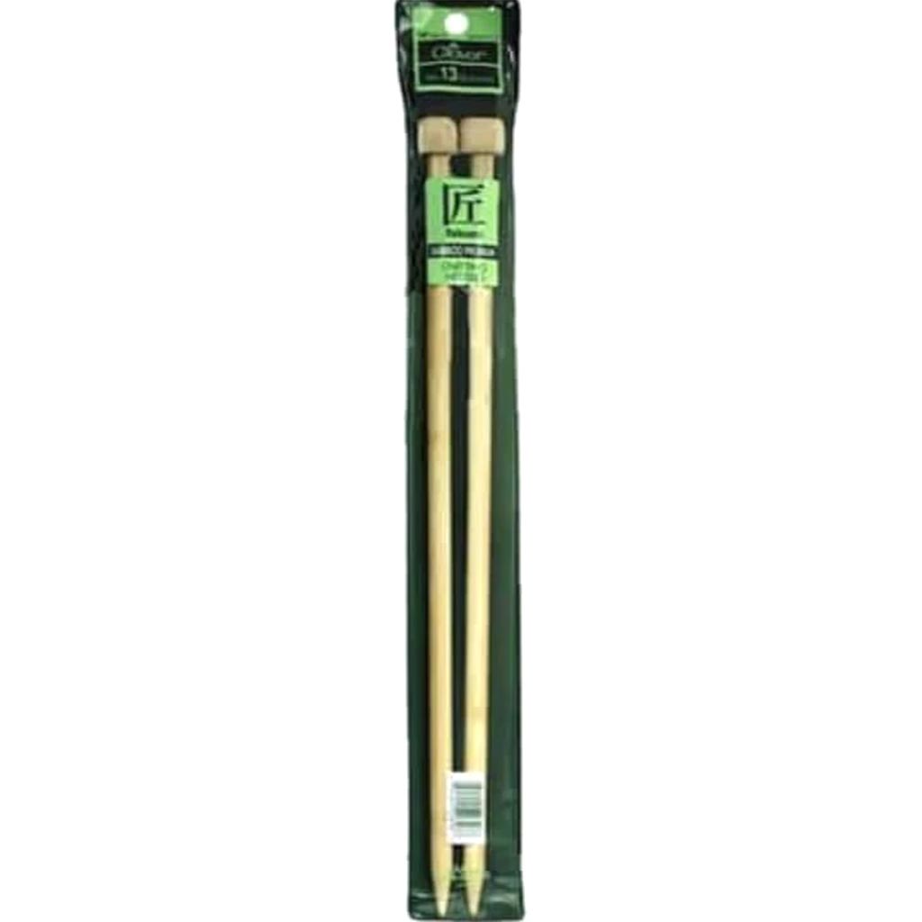 Clover Bamboo Knitting Needle 14 Inches Size 13 