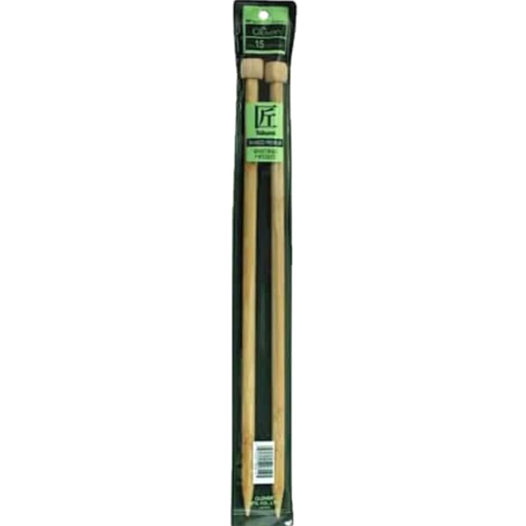 Clover Bamboo Knitting Needle 14 Inches Size 15 