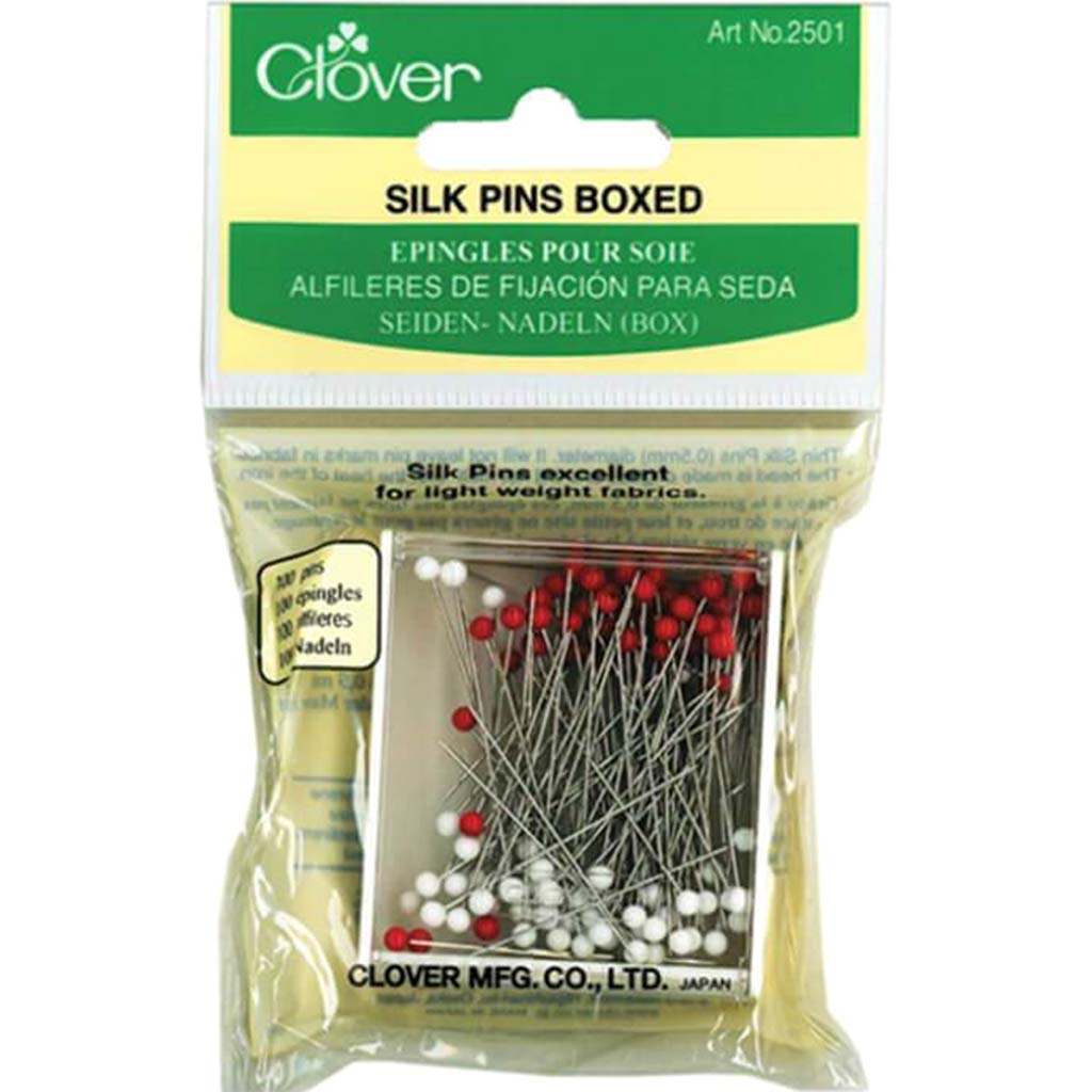 Clover Silk Pins 