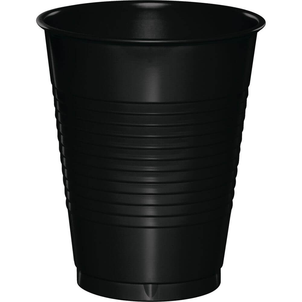 Plastic Cups 16oz 50ct, Black Velvet 