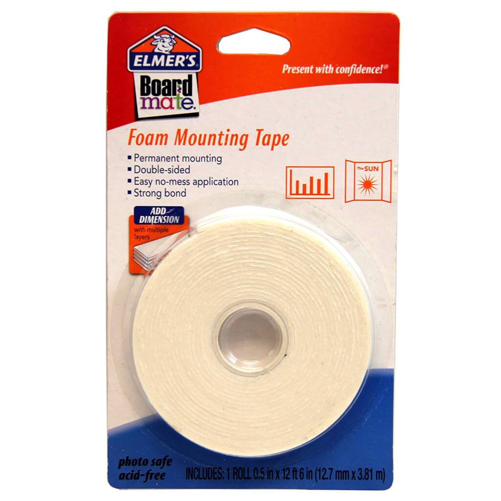 BOARD MATE FOAM MOUNTING TAPE .05IN X 12FT 