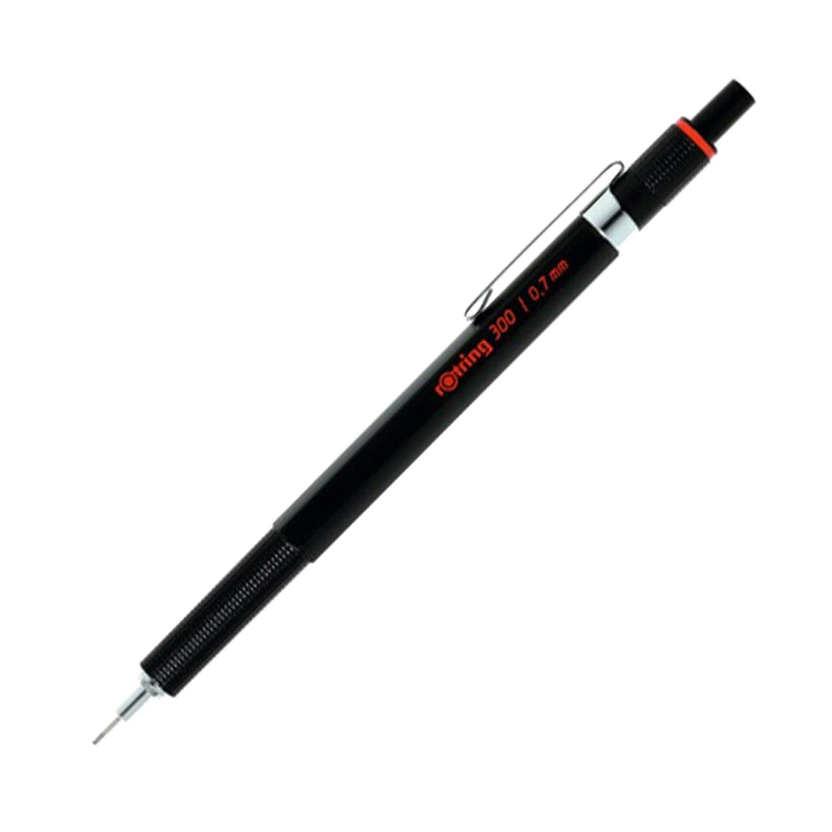 ROTRING 300 MECHANICAL PENCIL 0.7MM BLACK 