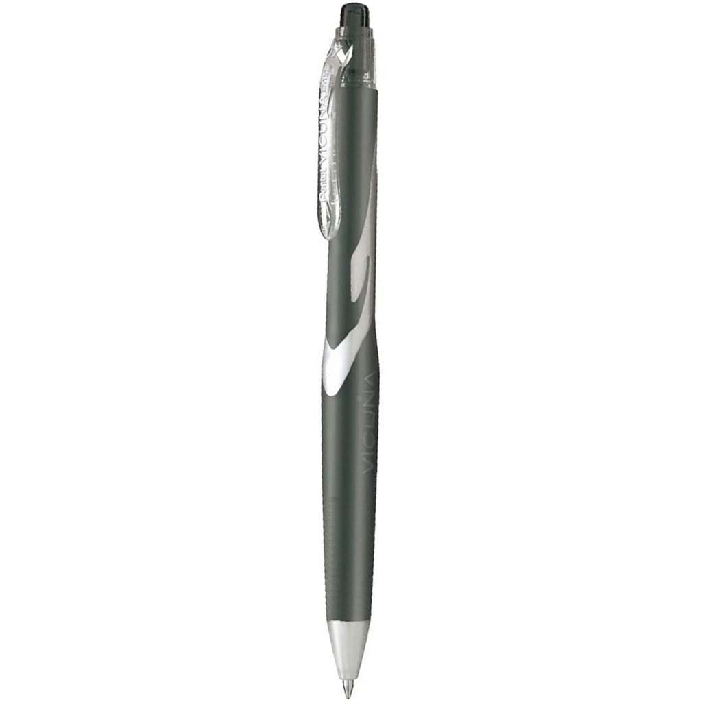 PENTEL VICUNA RETRACTABLE BALLPOINT PEN BLACK 