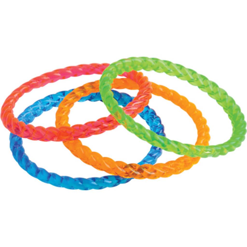 Neon Bangles 4pc 