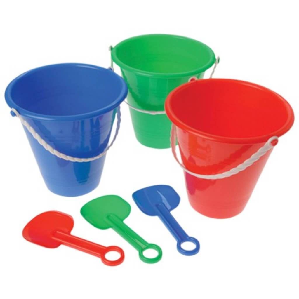 Pail And Shovel Sets 8 Inch Pink 