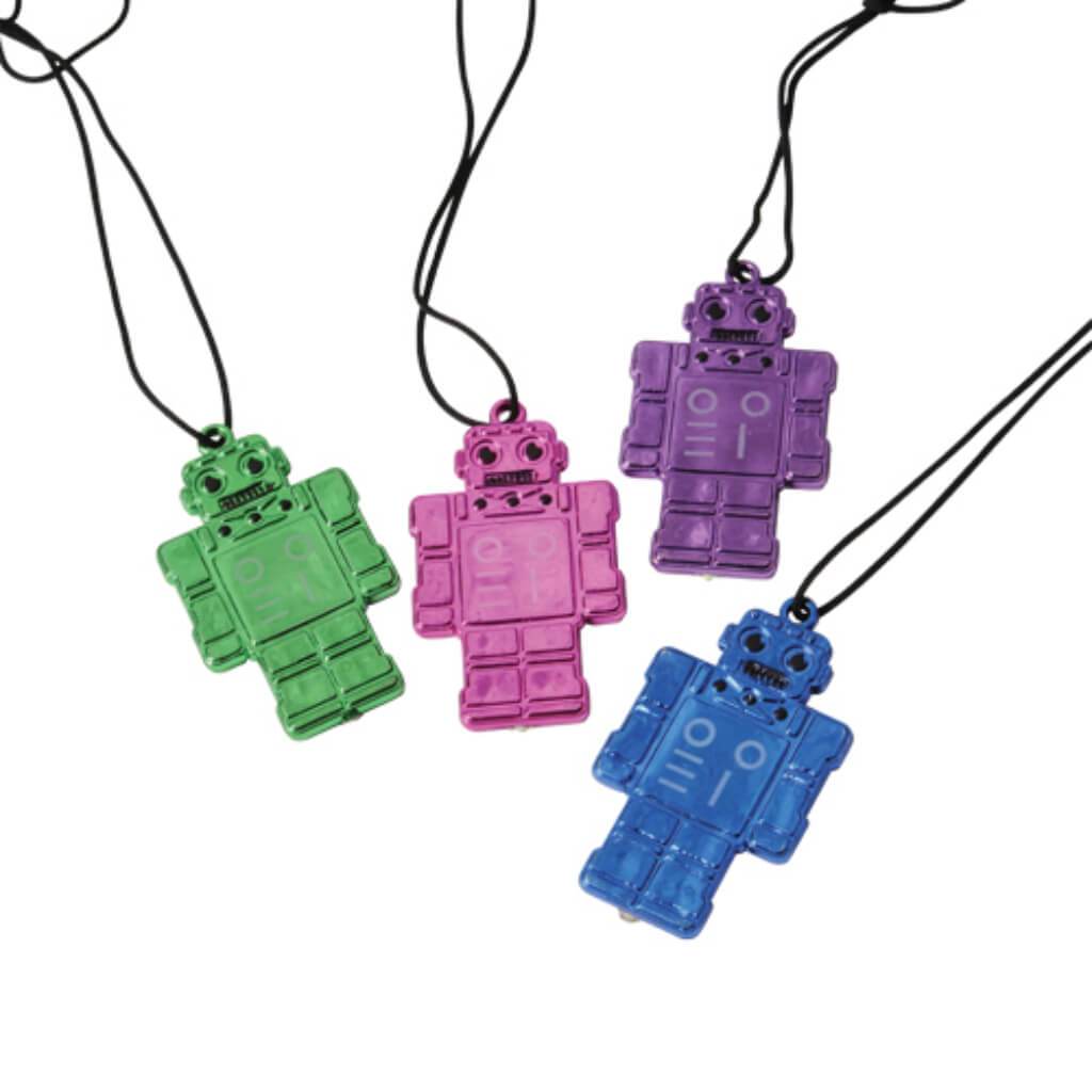 Robot Necklaces 