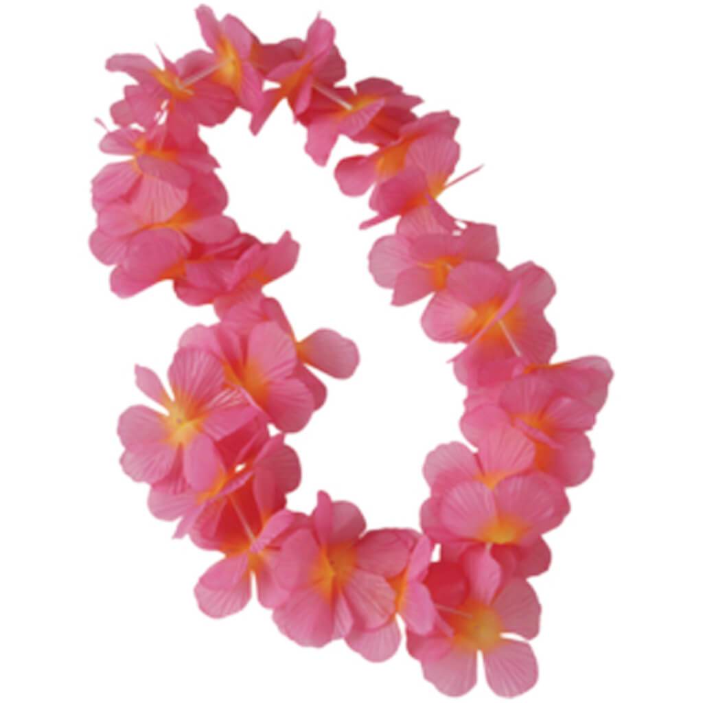 TWO TONE LARGE PETAL LEIS PINK 