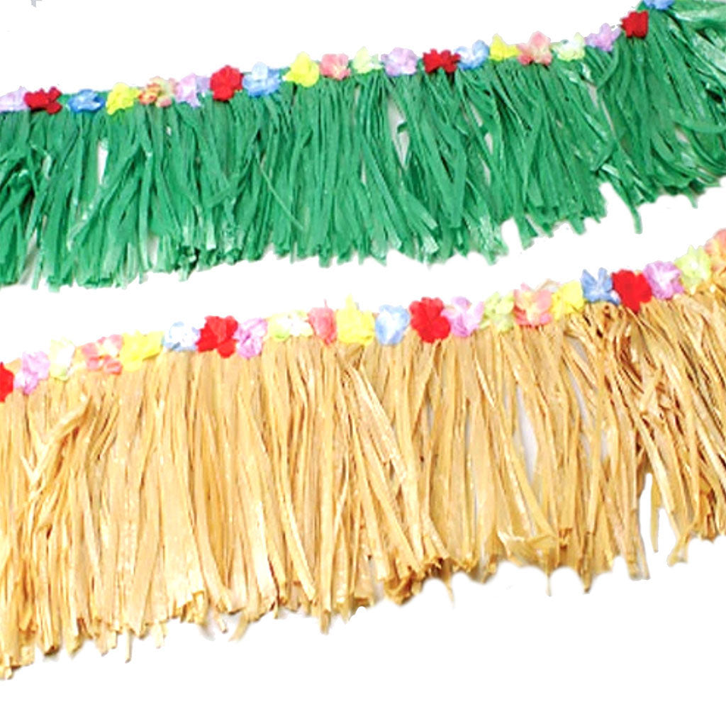 Green Table Skirt Fringe Decoration