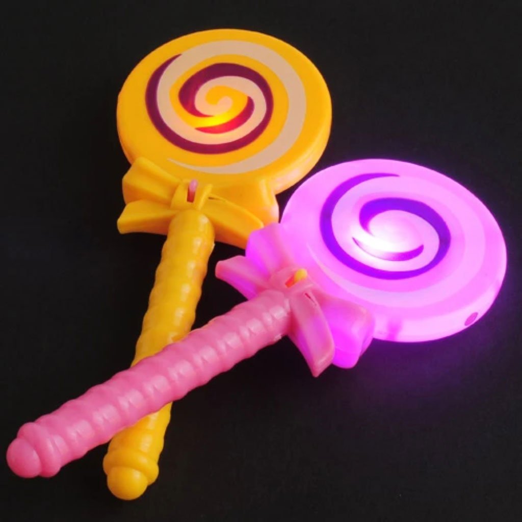 Flashing Lollipop Wand