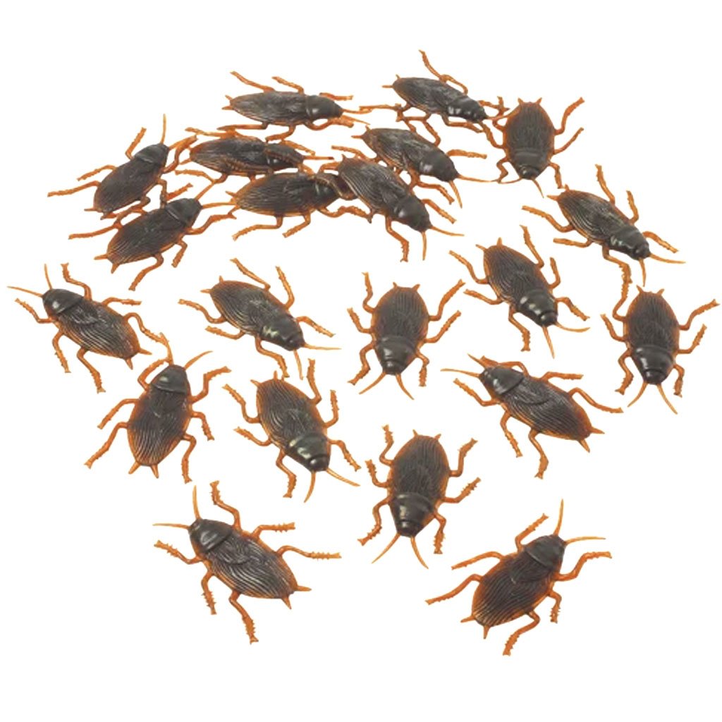 Plastic Cockroaches