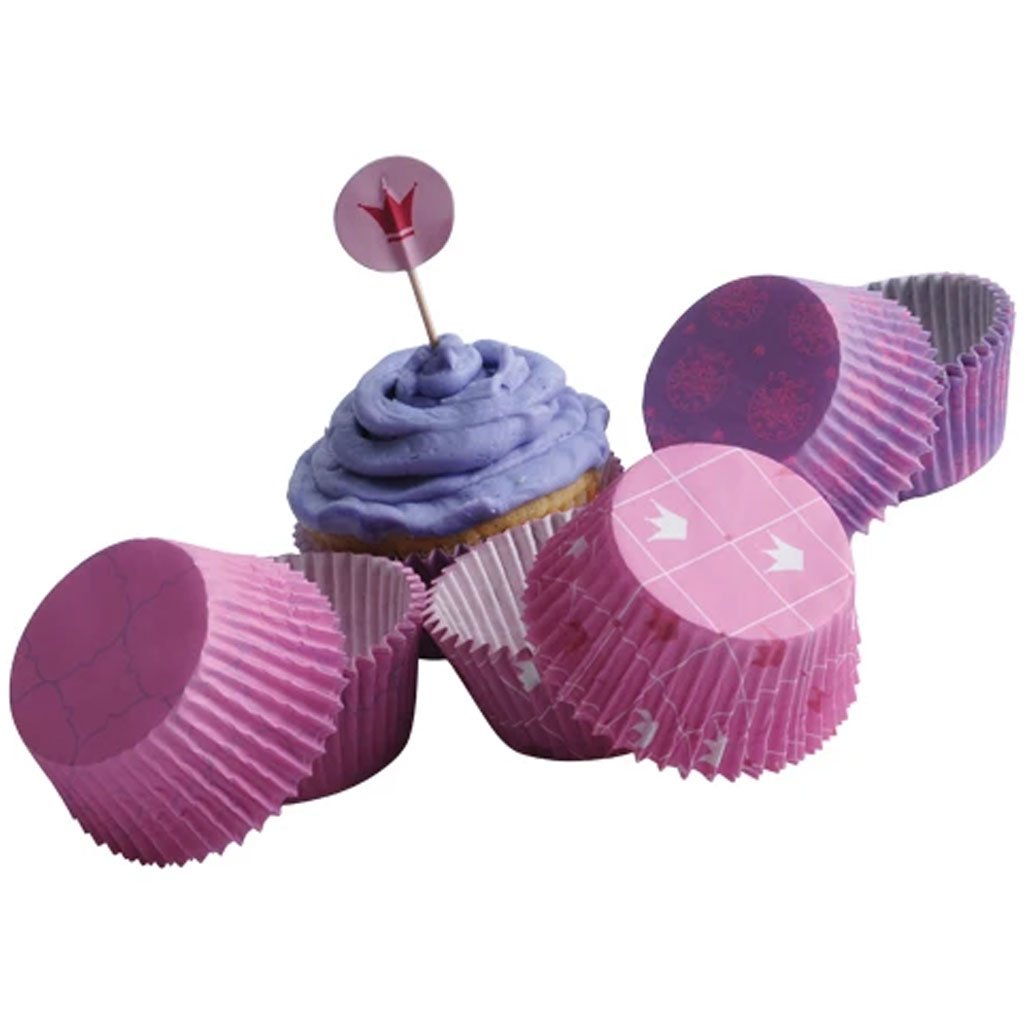 Princess Cupcake Kit/24-sets