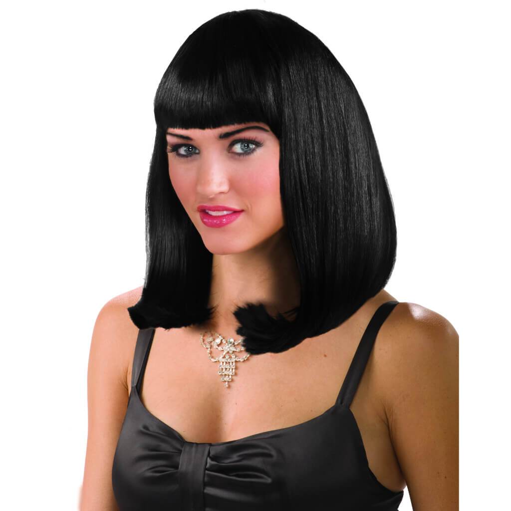 Sexy Sue Cheerleader Wig Black