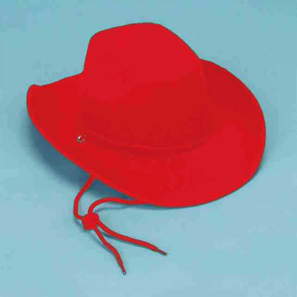 Cowboy Flocked/Foam Hat