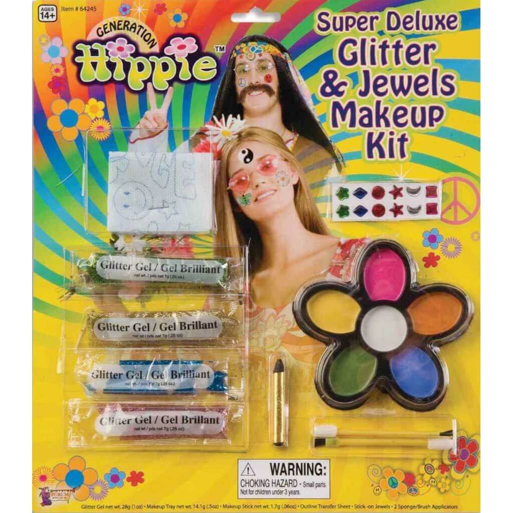 Super Deluxe Hippie Make up Kit 