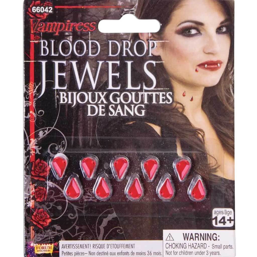 Blood Drop Makeup Jewelry Vampire 