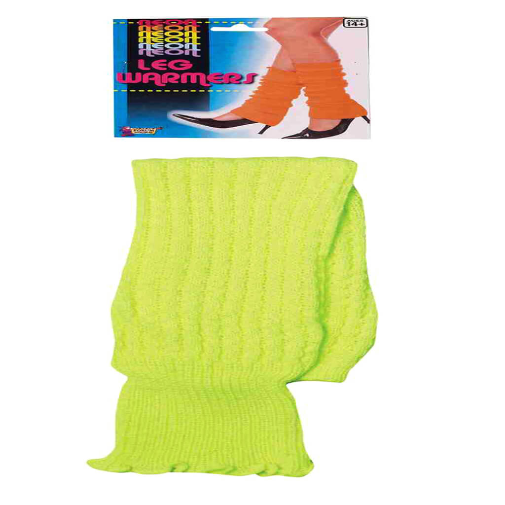 Neon Leg Warmers Green