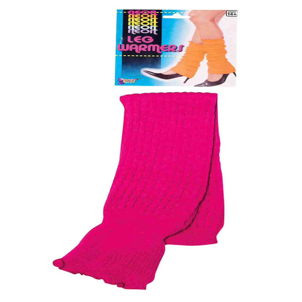 Neon Pink Leg Warmers