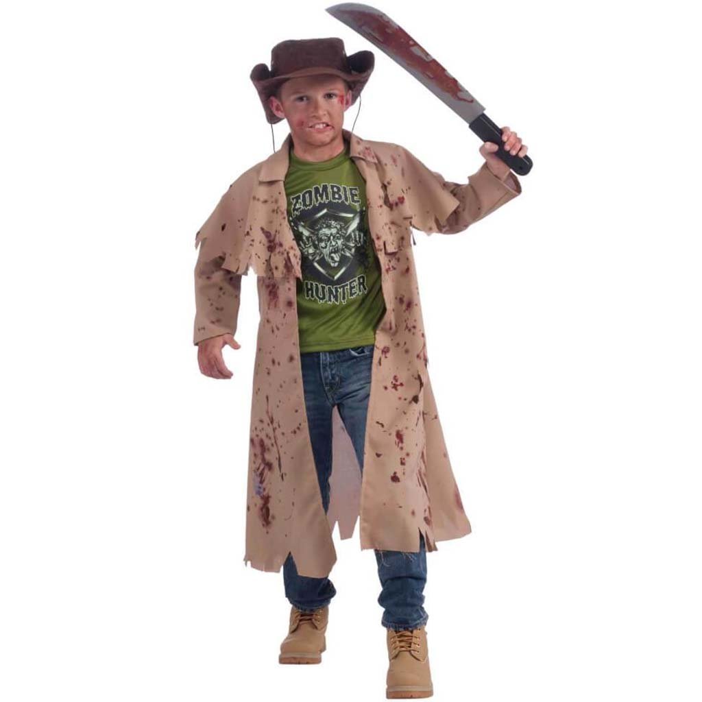 Zombie Hunter Costume 8-10 Medium