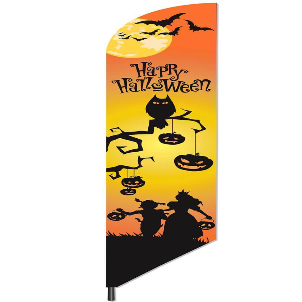 Pennant Flag 7ft 3in Happy Halloween