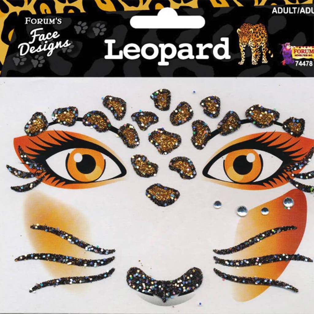 Leopard Face Design 