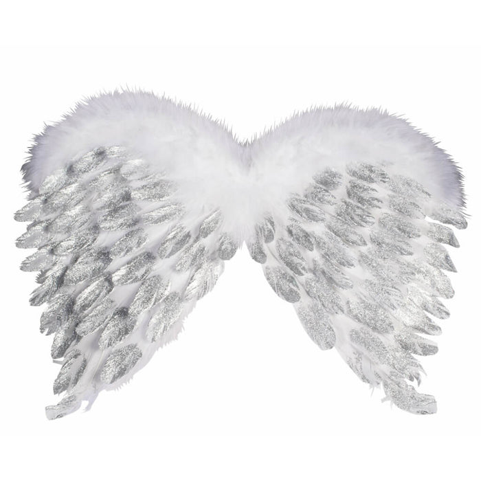 Angel Feather Wings with Glitter 