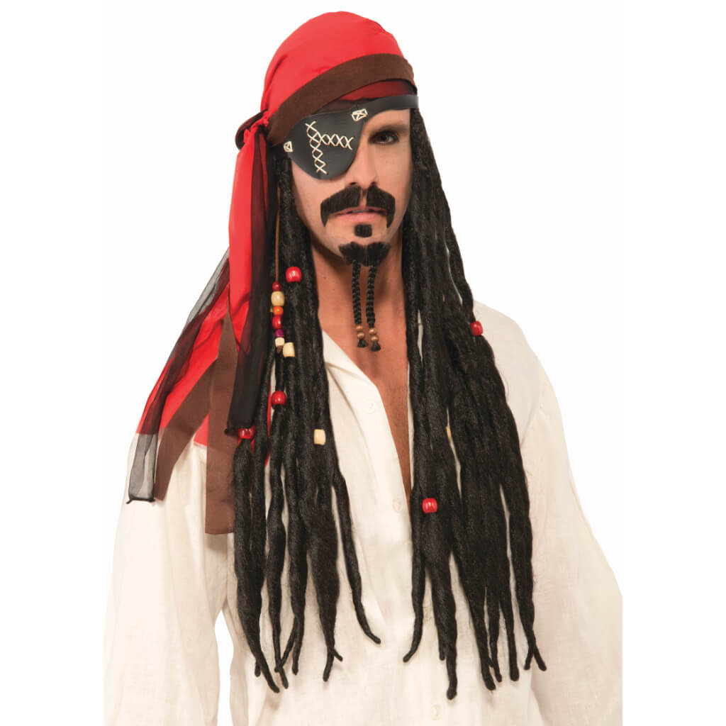 Pirate Headscarf with Dreads