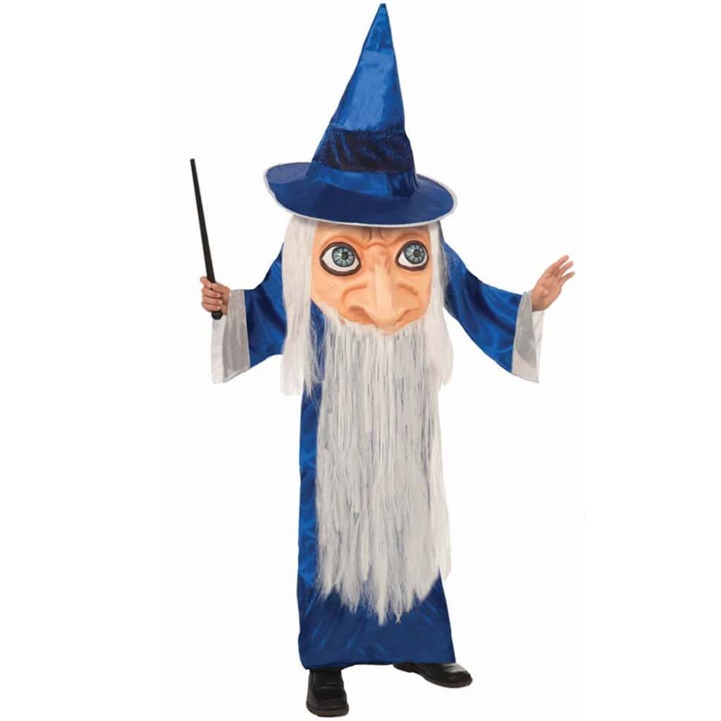 Child Big Face Wizard Costume