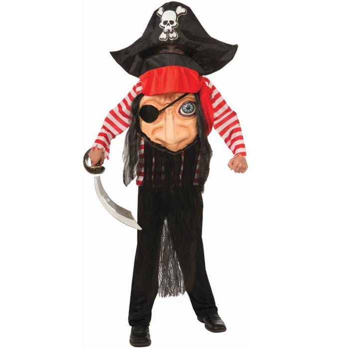 Child Big Face Buccaneer Costume