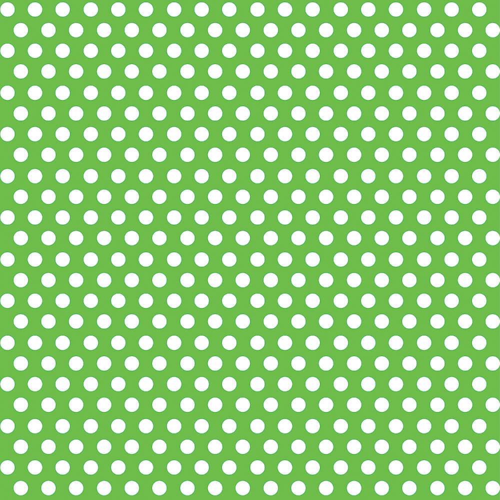 Lime Green Dots Gift Wrap 30in x 5ft, 