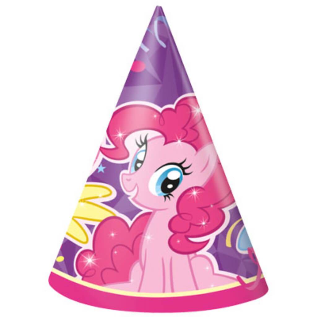 My Little Pony Party Hats, 8ct 