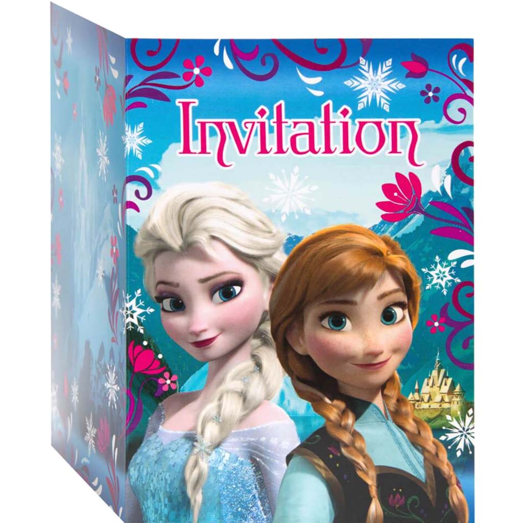 Frozen Invitations, 8ct 