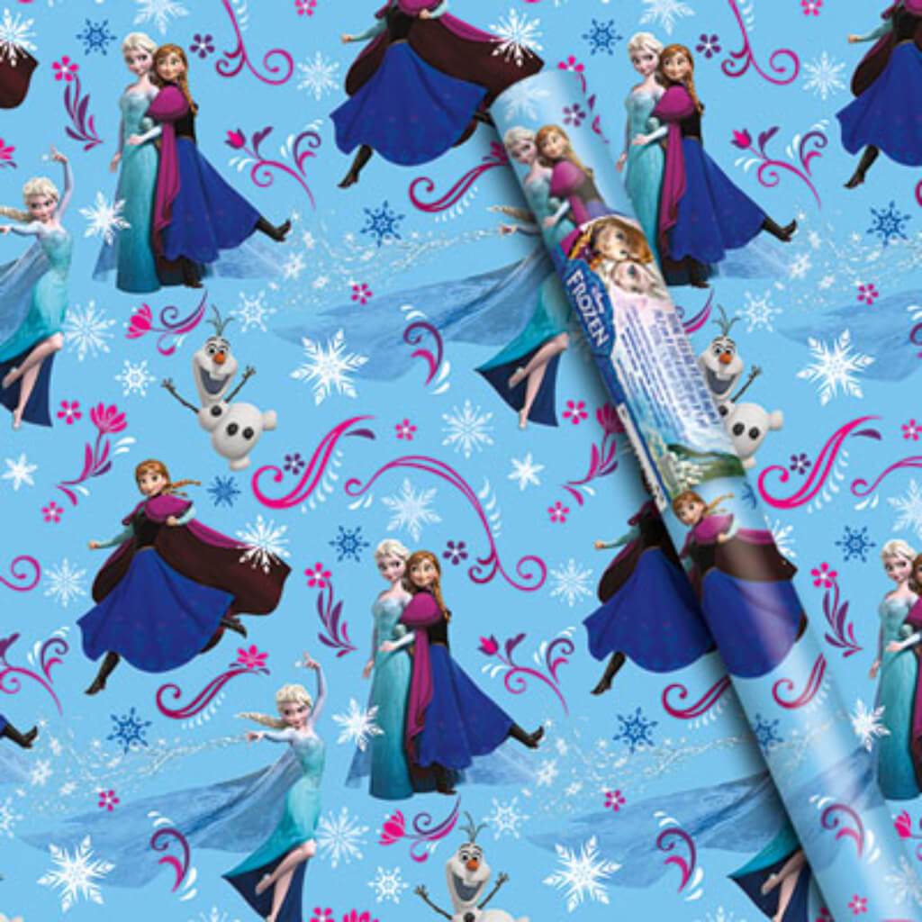 Gift Wrap 30in X 5ft, Frozen 