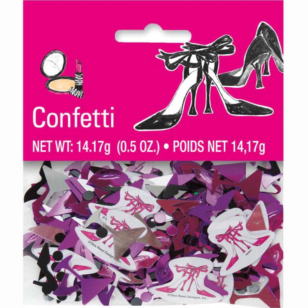 Foil Confetti Girls Night Out Printed 