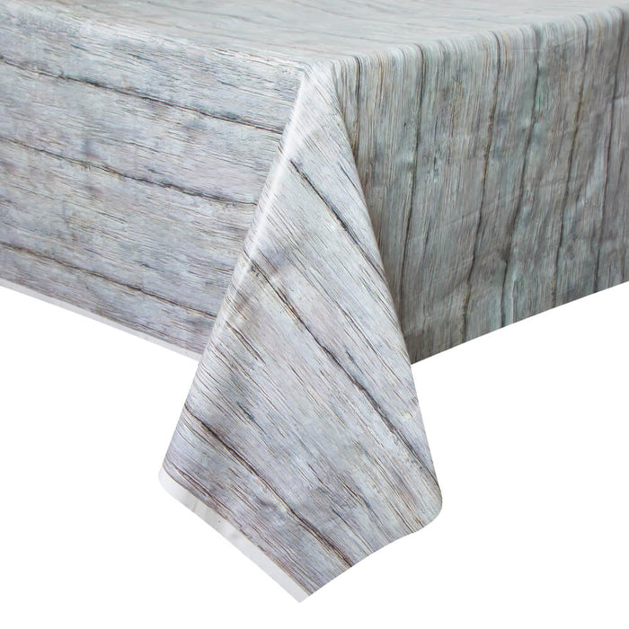 Rectangular Tablecover 54in x 108in, Rustic Wood 
