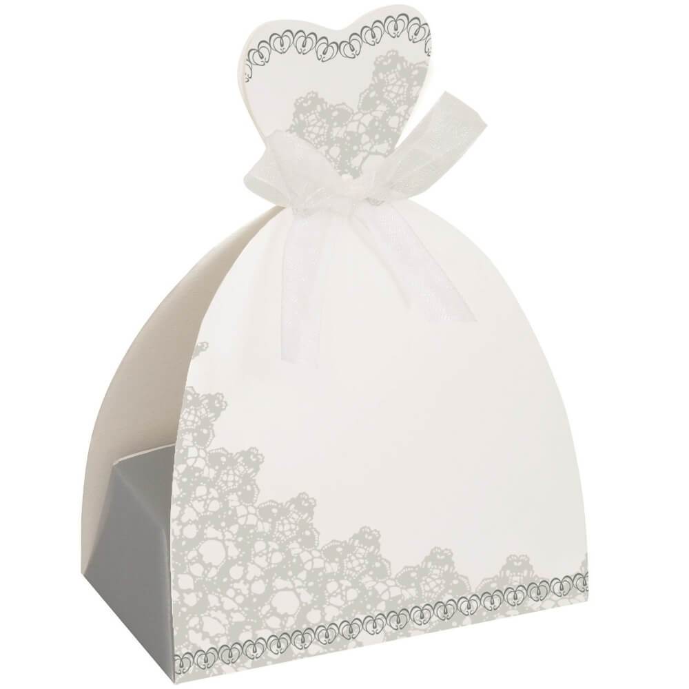 Favor Boxes 8ct, Bride Wedding 