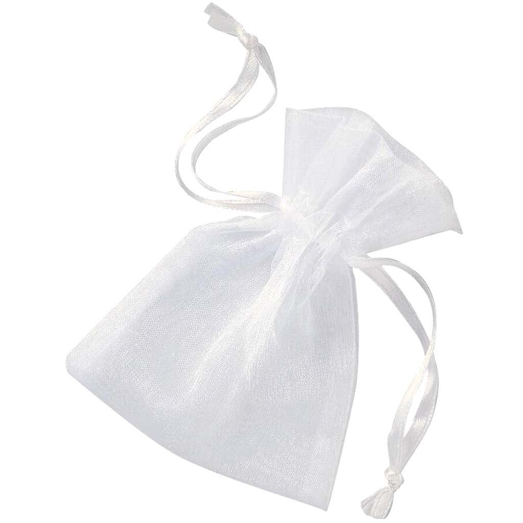 Organza Pouches 4in x 3in, 4ct 