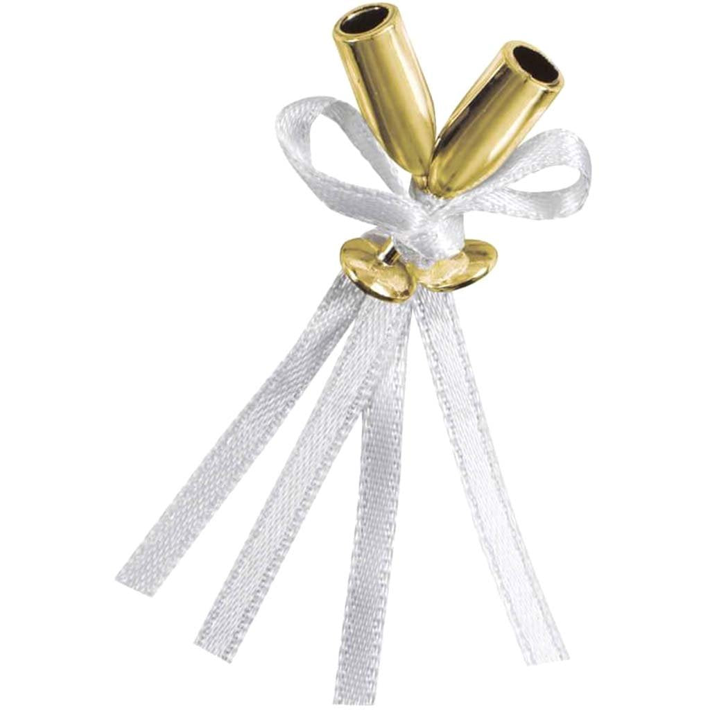 Favors 12ct, Gold Mini Champagne Flute 