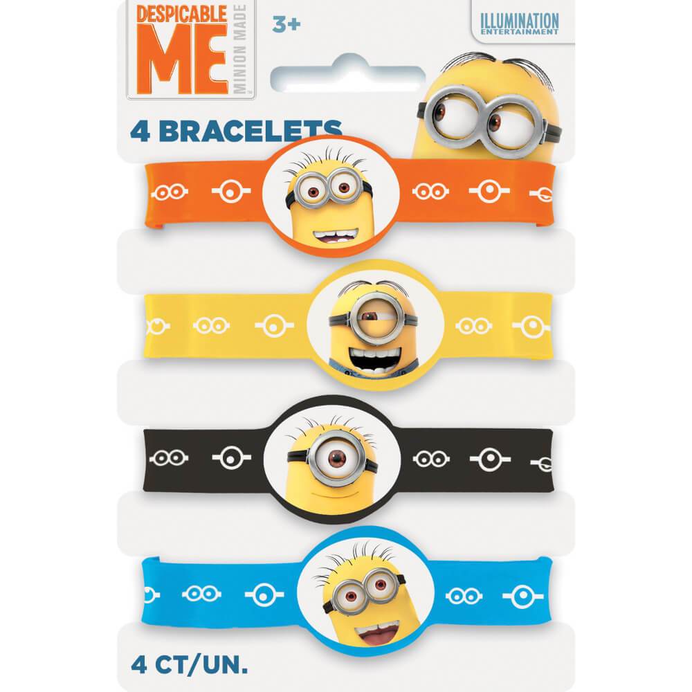 Stretchy Bracelets 4ct, Despicable Me 