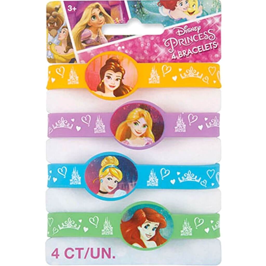 4 Princess Stretchy Bracelets